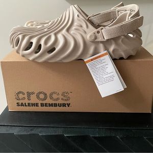 Salehe Bembury x Pollex Crocs Clog - Horchata